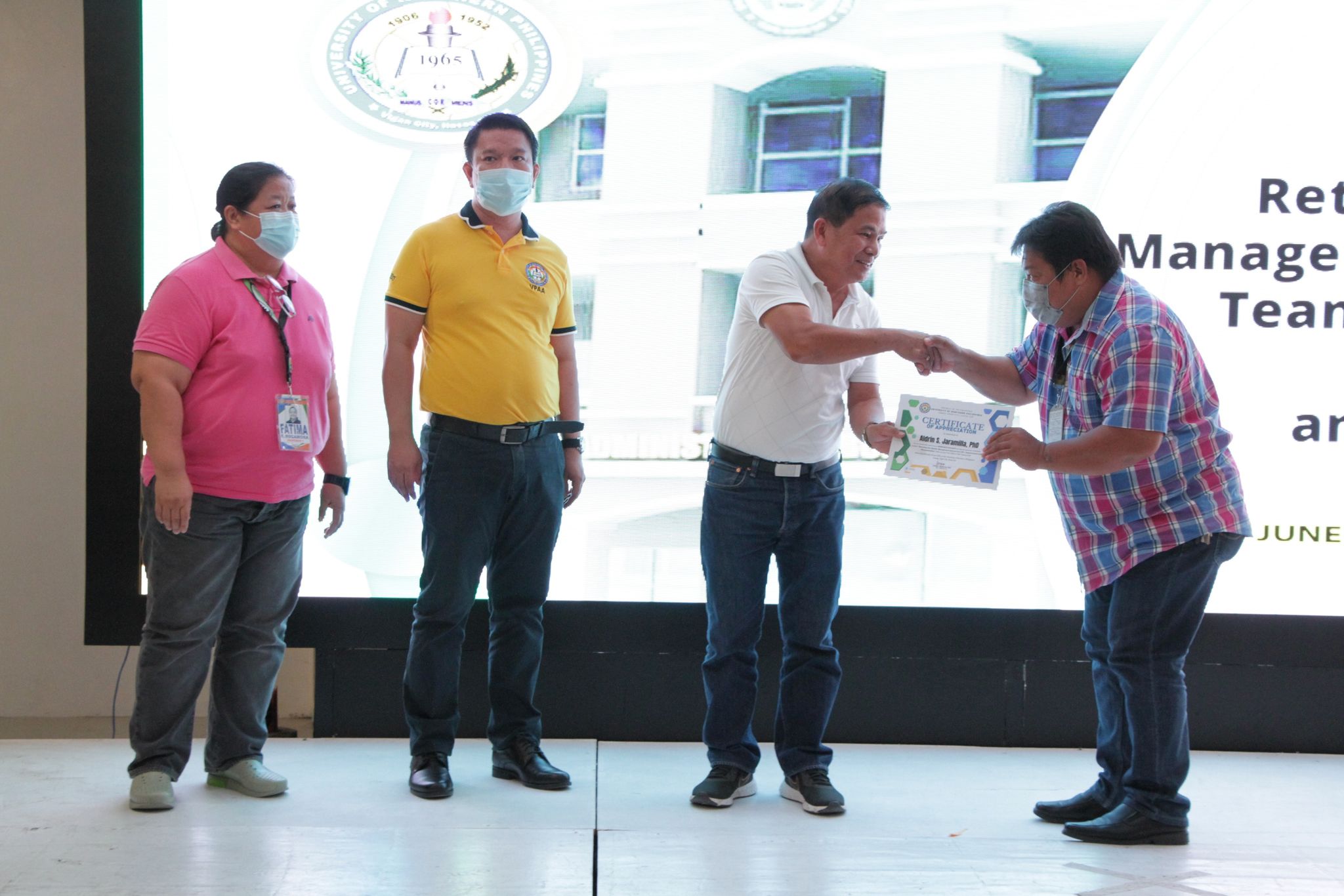 UNP-QA conducts a Seminar on Retooling the QMS Core Team 5 4 2