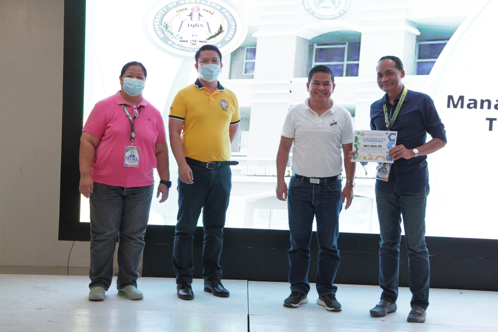 UNP-QA conducts a Seminar on Retooling the QMS Core Team 6 5 2