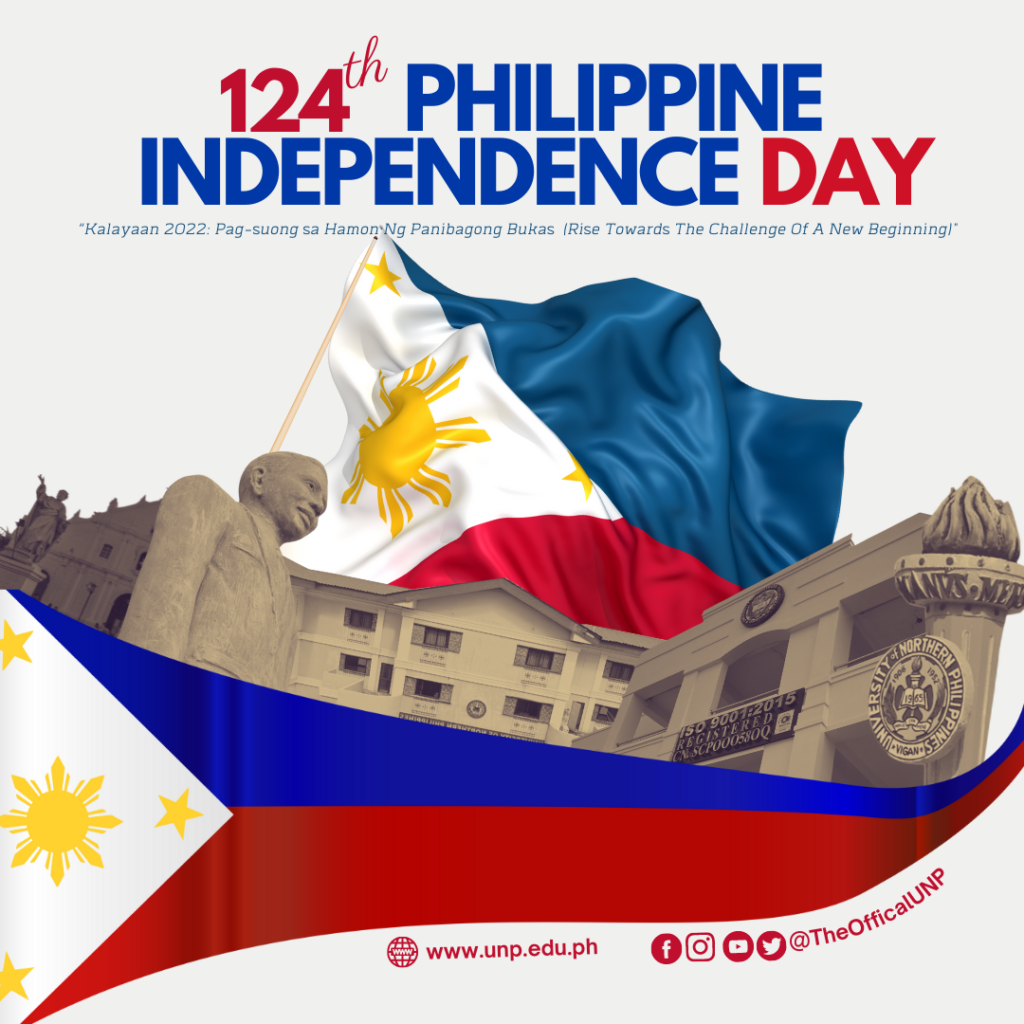 Happy 124th Independence Day Philippines! University of Northern