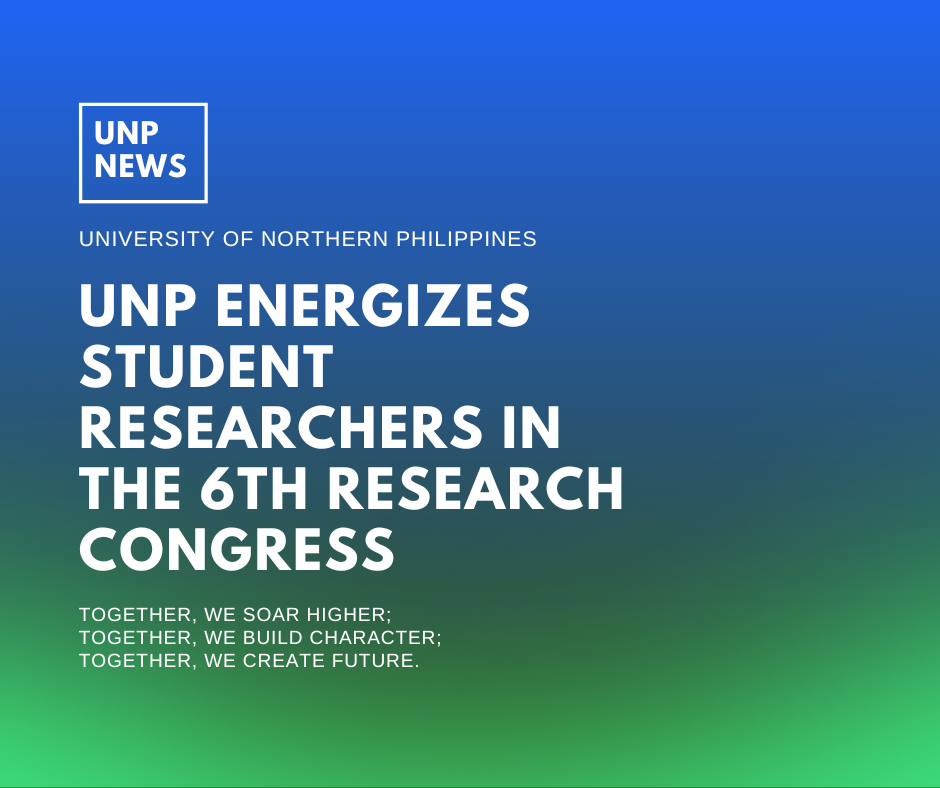 You are currently viewing UNP energizes student researchers in the 6th Student Research Congress