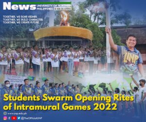 Read more about the article Students Swarm Opening Rites of Intramural Games 2022