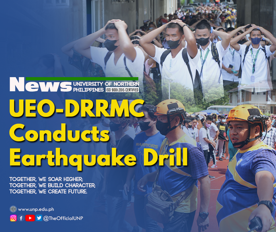 You are currently viewing UEO- DRRMC Conducts Earthquake Drill